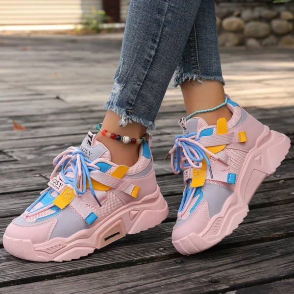 Women Sneakers New Fashion Outdoor Platform Shoes Women Breathable Trend Casual Sneakers Women Designer Shoes Zapatos De Mujer - Image 5