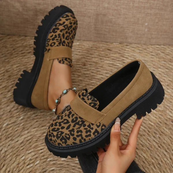 2024 Shoes Women Plus Size Loafers Women British Style Platform Shoes Office Ladies Light Casual Designer Shoes Zapatos De Mujer - Image 6