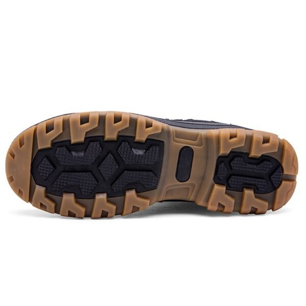 Beef Tendon Outsole Outdoor Boots Breathable Hiking Shoes CLO6689-P

Model Number: CLO6689-P

MOQ: 1000 Prs/Style (2 Colors)

These shoes are made of imitation leather which is thermal and waterproof suitable for outdoor activities. The soft lining is very breathable with a stylish lace-up closure way. The anti-skid beef tendon outsole provides good shock absorption, and the TPR bottom is wear-resistant, flexible, giving you a good feeling outdoor.

Feature

Imitation Leather

Beef Tendon&TPR Outsole

High Top

Lace-Up

Color: Khaki, Brown, Black - Image 3