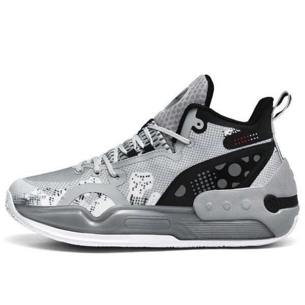 Breathable Mesh Upper Lace-Up Sneakers Non-slip Basketball Shoes CLSA28 - Image 5
