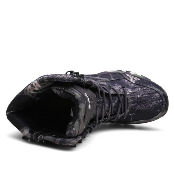 Camo High Cut Outdoor Boots Waterproof Walking Shoes CLOQ5 - Image 2