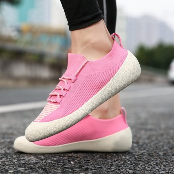 Anti-Toe Collision Breathable Fly-Knit Gym Shoes Lightweight Sneakers CLG1003 - Image 5