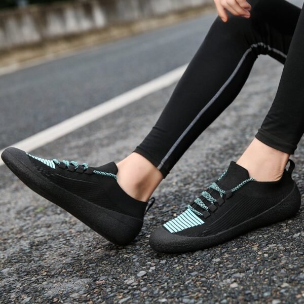 Anti-Toe Collision Breathable Fly-Knit Gym Shoes Lightweight Sneakers CLG1003 - Image 4