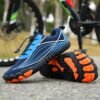 Breathable Fly Knit Soft Cycling Shoes Grip Rubber Sneaker CLR1009 - Image 5